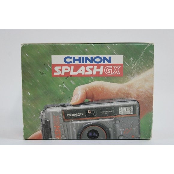 New Chinon Splash GX AF Gray Point & Shoot Weather Proof 35mm Film Camera NOS - Picture 9 of 11